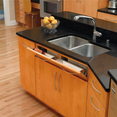 Rev-A-Shelf Tip Out Tray w/ Soft-close for Sink Base Cabinet