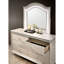 Commode 6 tiroirs avec miroir Geovana