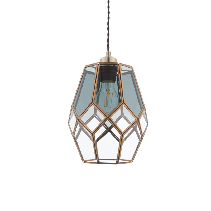 Dupras 19cm Glass Oval Pendant Shade