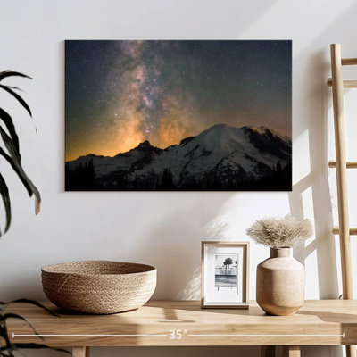 Alvord Milky Way Over Mount Rainier