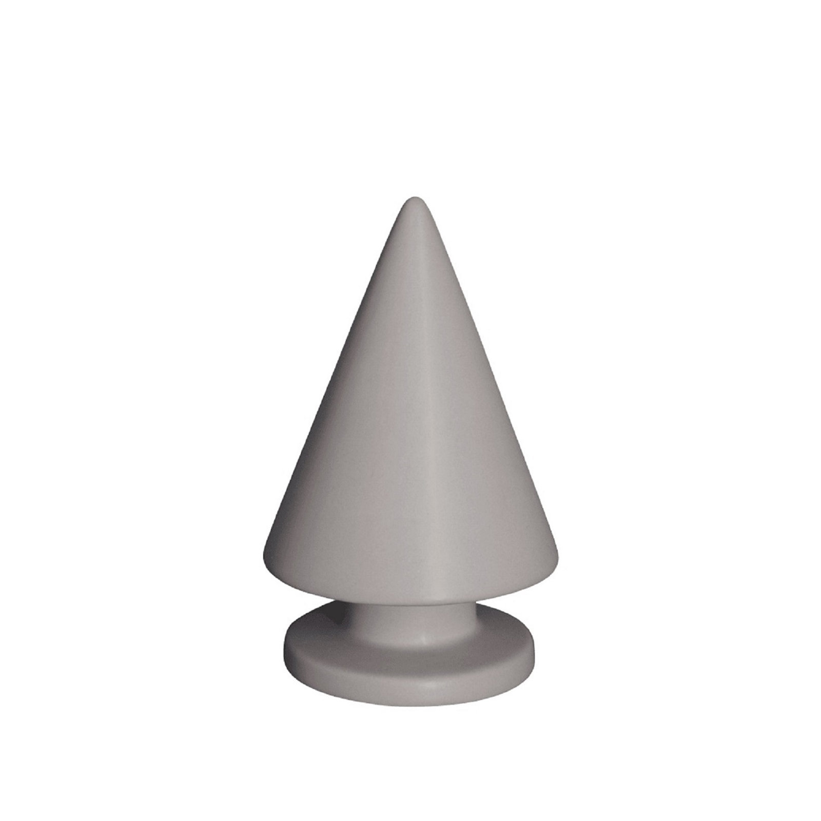 Christmas Tree Mole Ceramic, Gray, 6.3'' H x 3.94'' W x 3.94'' D