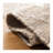 Natural Kilim Hand Woven Wool/Viscose/Cotton Geometric Rug in Natural Beige/Ivory-2106339222