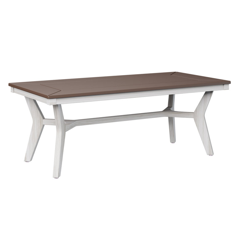Table basse berlinoise Berlin, Chocolat / Brun, Coquille de mer