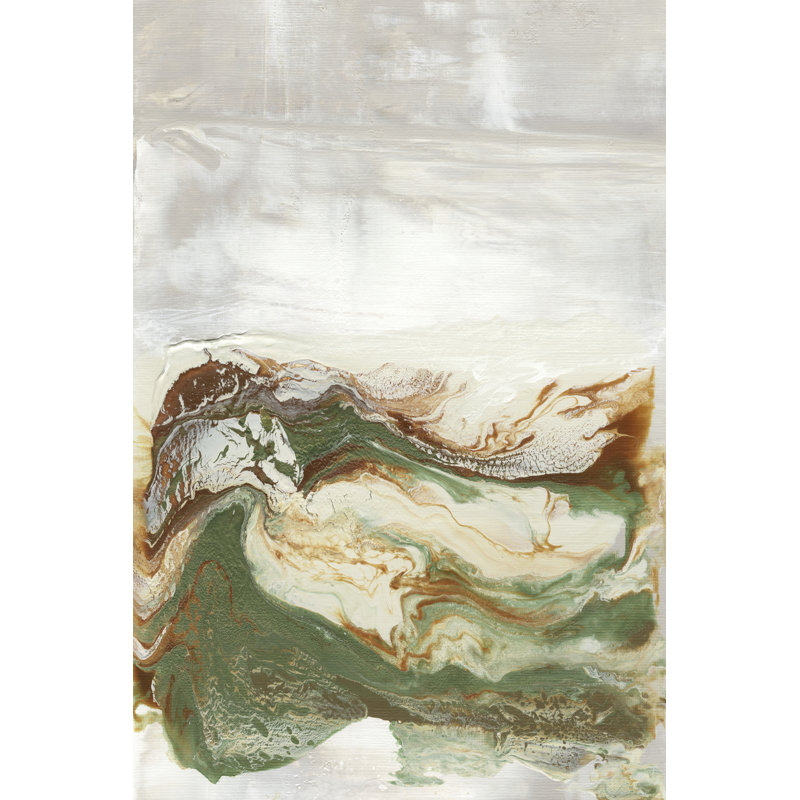 Organic Earth I by Lila Bramma - Wrapped Canvas Painting, 122cm H x 81cm W
