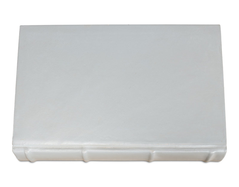 Handmade Decorative Book, Antique Gray