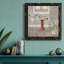 «Bless This Home Greenery», reproduction carrée sur toile-1561000740-1561000741