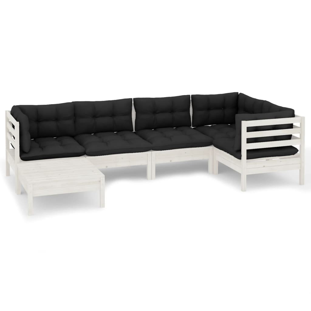 5-Sitzer Lounge-Set Jeptha mit Polter