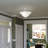 Aquala Glass Semi Flush Mount-20317234
