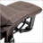 Massage Recliner Chair with Ottoman, 360° Swivel Recliner and Footstool, PU Leather Reclining