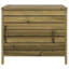 Pevensey Rectangular Solid Wood Outdoor Side Table - 63.5 cm W 62 cm D-248005427