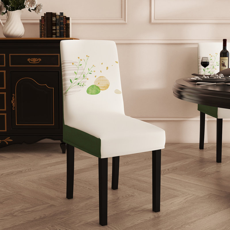 Housse pour chaise de salle à manger en polyester