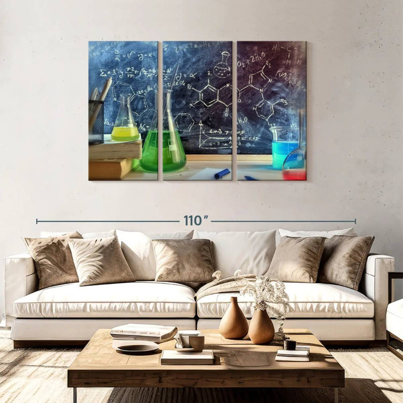 Keiri Chemistry Lesson, 48" H x 74" W