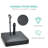 Arlmont & Co. Free Standing Umbrella Base with Wheels