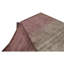 Tapis unique en viscose noué à la main brun / gris 8 pi 2 po x 10 pi 1 po