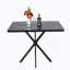 Table de salle à manger carrée, table de salle à manger carrée moderne pour 4 à 6 personnes-1645022981
