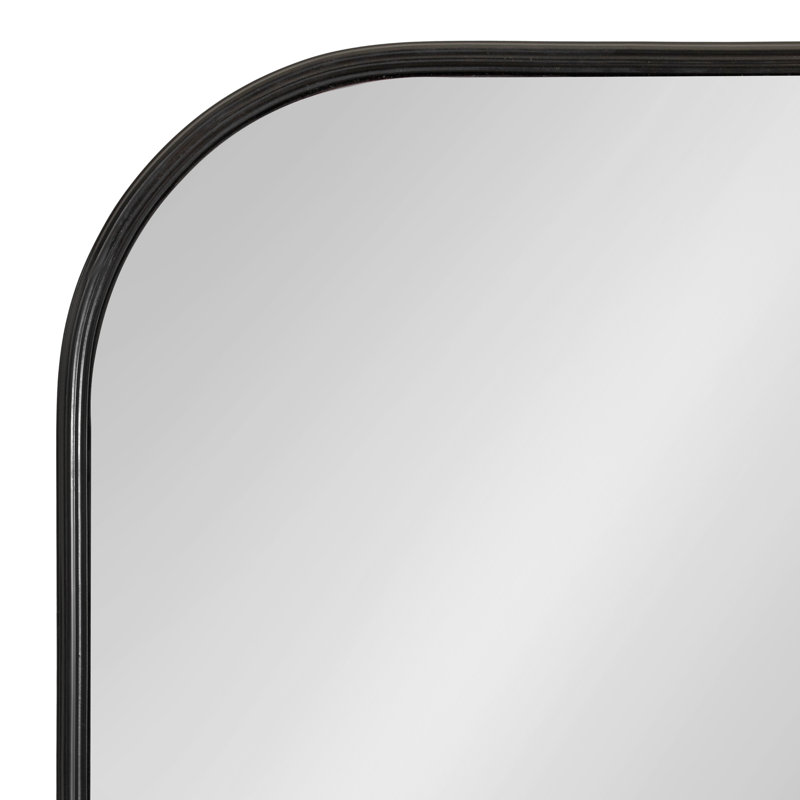 Miroir d'appoint Jodyne, Noir, 34 po x 20 po