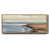 Toile naturelle avec cadre flottant