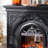 Solid Wood Freestanding Fireplace-1182855745