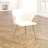 18.5'' H Upholstered Pine Armchair-1357124977