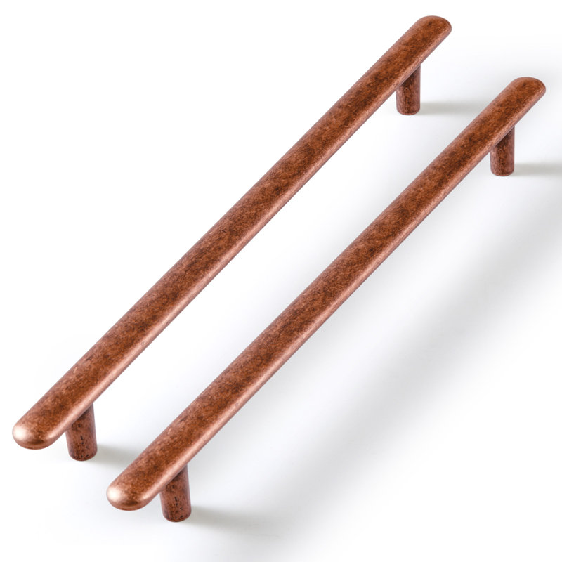 Bar Pull, Antique Copper, 12 1/2"