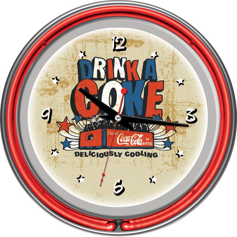 Coca Cola Brazil Wall Clock
