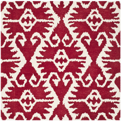 Kouerga bHand Tufted Wool Southwestern Rug