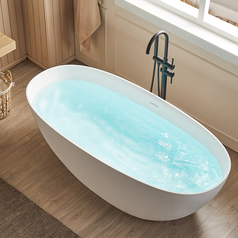 Baignoire de trempage autoportante 67 po. X 30,71 po. 67 po. X 30,71 po.