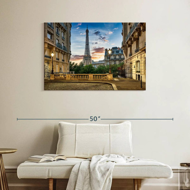 Édifice Vanna Haussman vue Eiffel, H 26 po x l 39 po