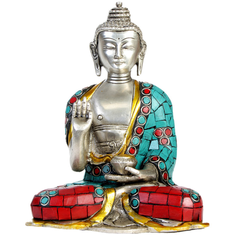 Lord Buddha In Abhaya Mudra