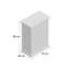 70 cm W Chest of 4 Drawers-16440504