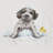 Square Plate (Dog)