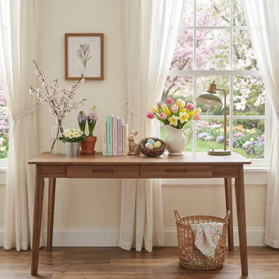 Featherstone Solid Wood Base Writing Desk