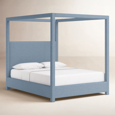 Mistaya Upholstered Canopy Bed