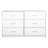 6-Drawer Dresser With Large Fabric Drawers, White-1690835638