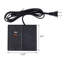 Protecteur de surtension Power Strip avec 2 ports USB et 1 port de type C, rallonge de sortie pour la maison de voyage