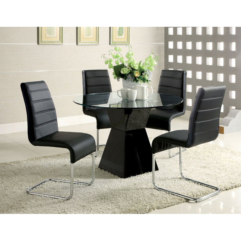 Walsh 45" Dining Table, Black