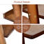 Mouin 152 cm H x 33 cm W Solid Wood Ladder Bookcase
