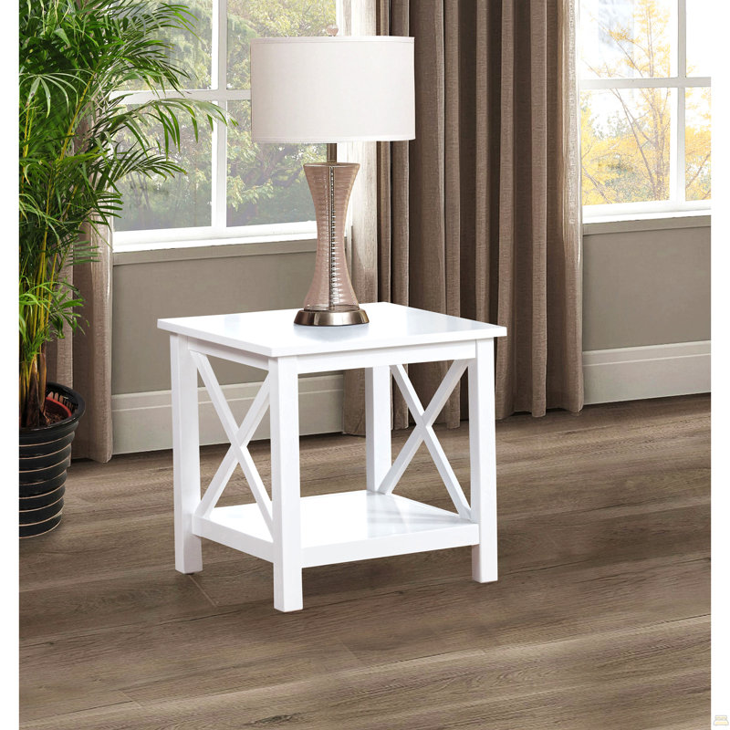 Table de bout blanche Slater