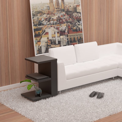 Brookie Floor Shelf End Table