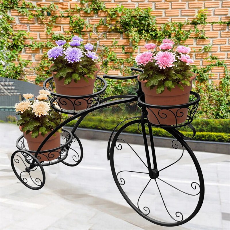 Support pour plante tricycle Bartek, Black