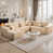 Velours côtelé beige sélectionné