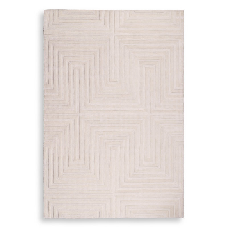 Breck Wool Geometric Area Rug, Rectangle 9'10" x 13'2"