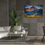 "Epic Graffiti" Dallas Peak "par Rick Berk, art mural sur toile, 60 po x 40 po