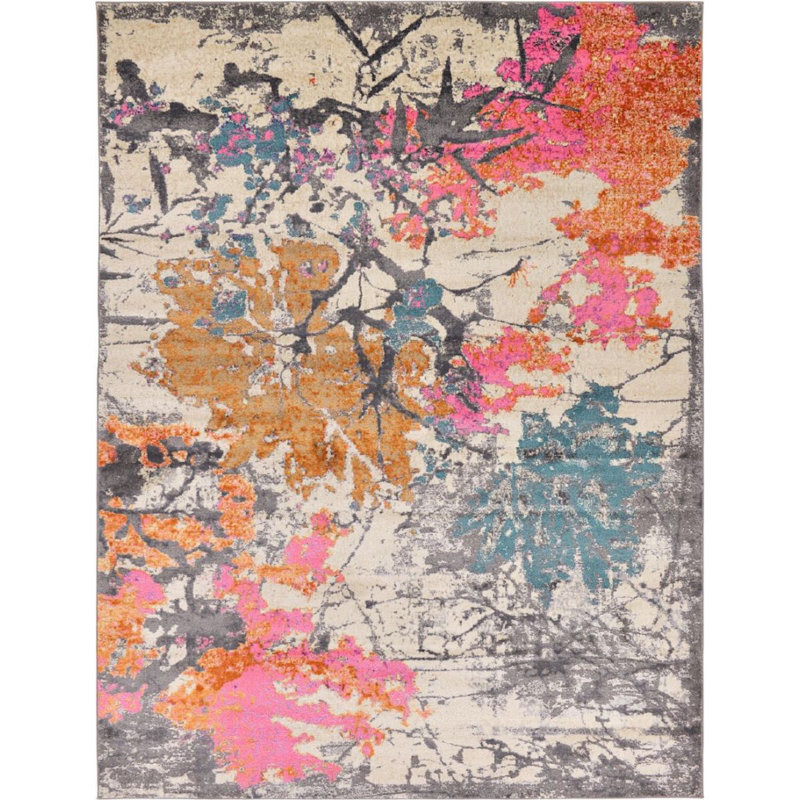 Oriental Indoor Rug, Rectangle 9' x 12'