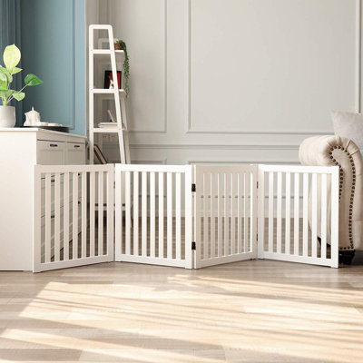 Klaus Wood Free Standing Pet Gate