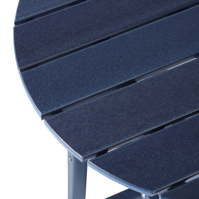 Tabouret de comptoir d'extérieur 24 po Laguna, Bleu marine