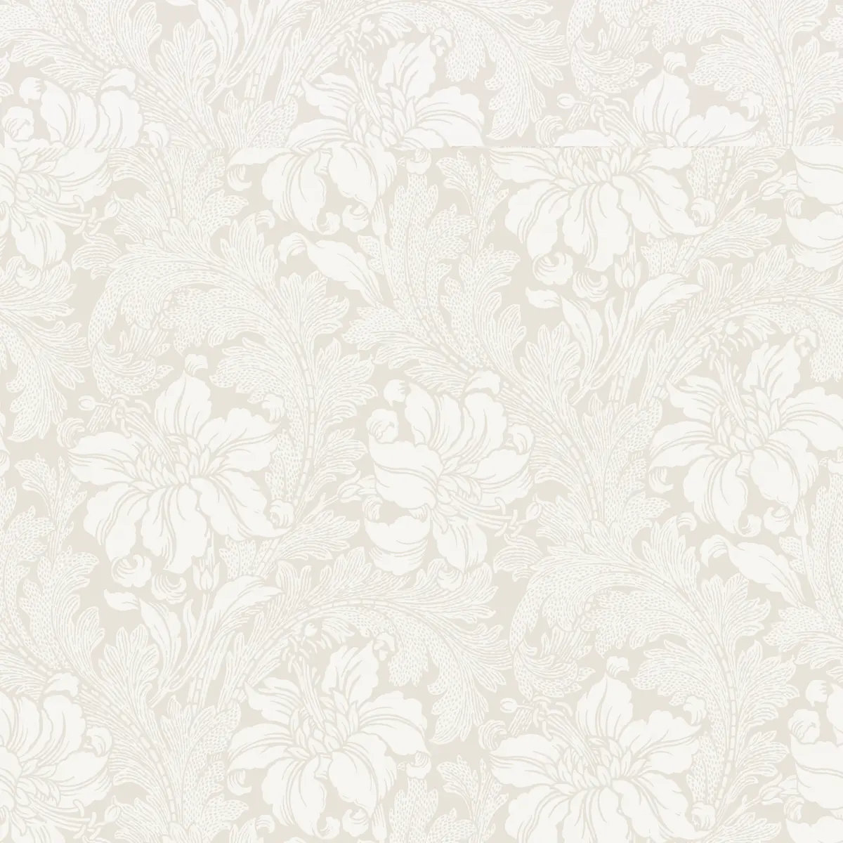 Boråstapeter Acanthus Garden Wallpaper Roll, Gray
