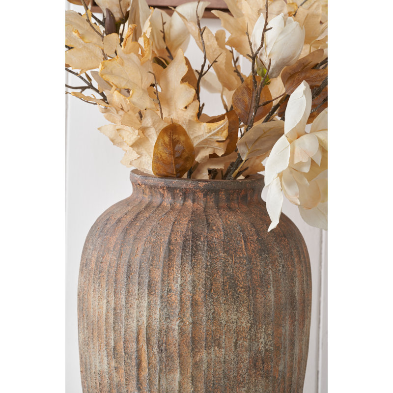 Fibrestone Table Vase, Tall
