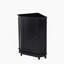 Triangle Corner Storage Cabinet With Adjustable Shelves For Bathroom And Multiple Rooms, Modern Style And Sturdy MDF Construction