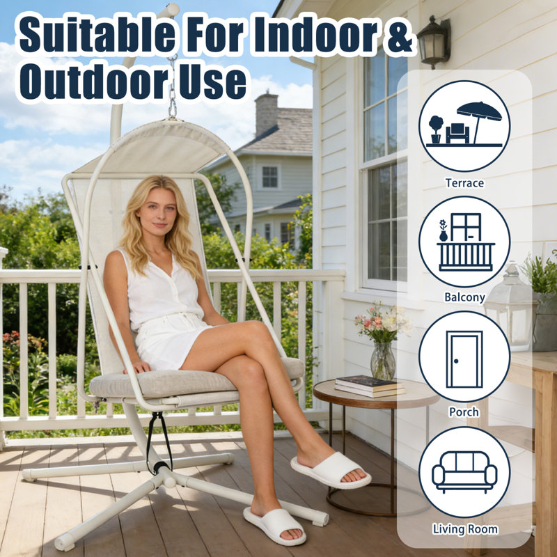 Chaise de patio moderne et compacte Comfort Hamac